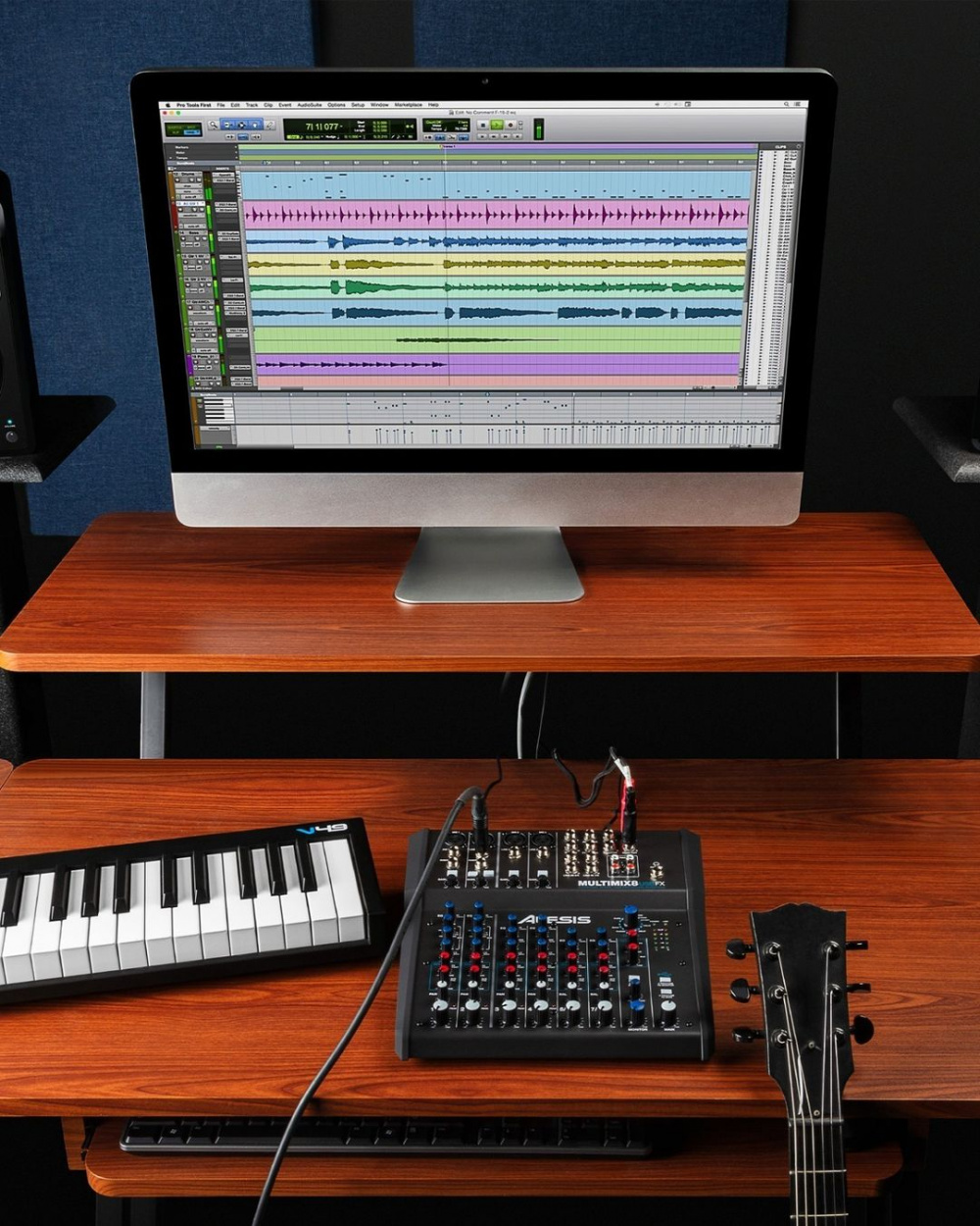 Микшерный пульт ALESIS MULTIMIX 8 USB FX | A&T Trade Микшерный пульт ALESIS MULTIMIX 8 USB FX | A&T Trade