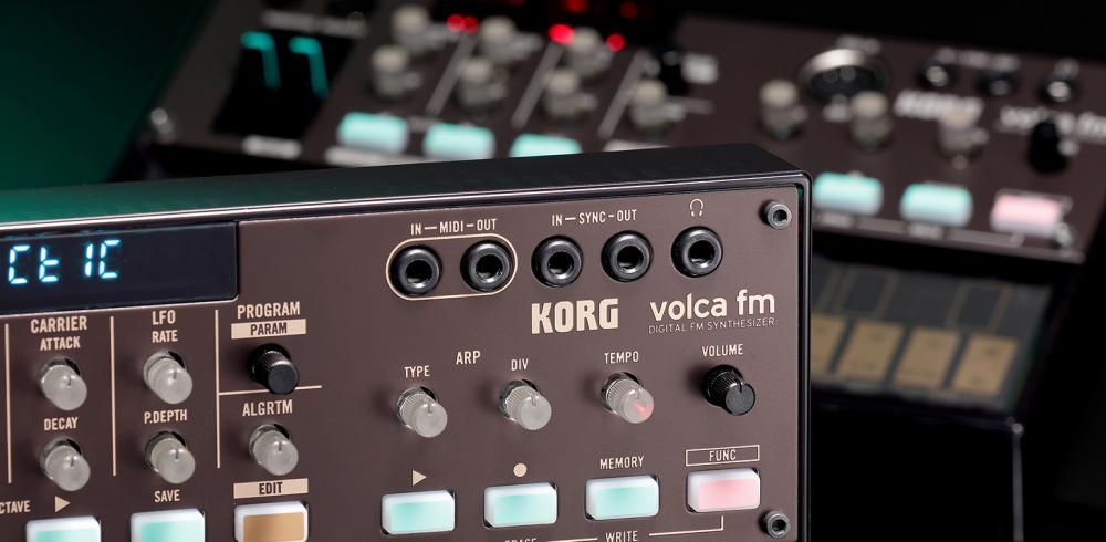 KORG volca fm – цифровой FM-синтезатор (часть2)  | A&T Trade
