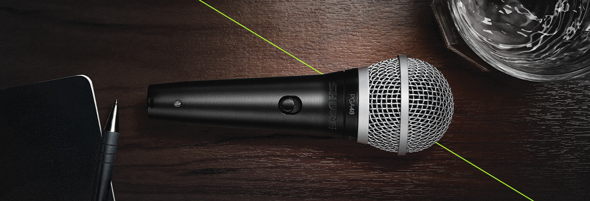 Микрофоны Shure  серии PGA  -  отличное решение для концертной и студийной работы!