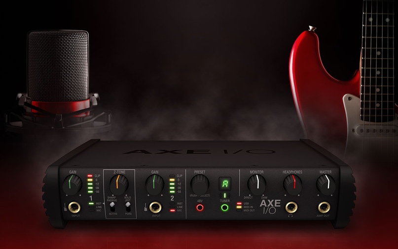 AXE I/O – новый Premium-аудиоинтерфейс от IK Multimedia | A&T Trade