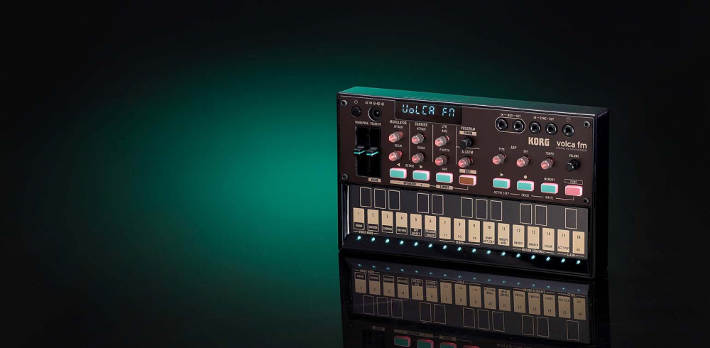 KORG volca fm – цифровой FM-синтезатор (часть1) | A&T Trade