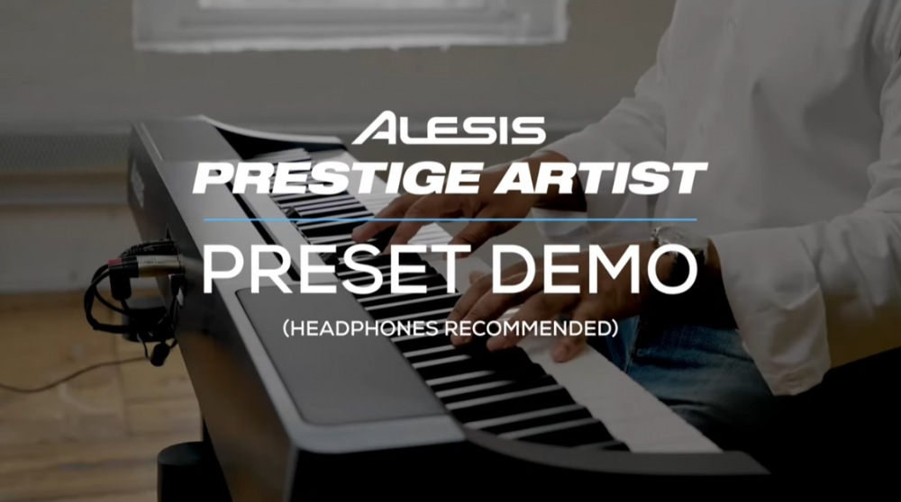 Alesis Prestige Artist – 88-клавишное цифровое пианино | A&T Trade Alesis Prestige Artist – 88-клавишное цифровое пианино | A&T Trade