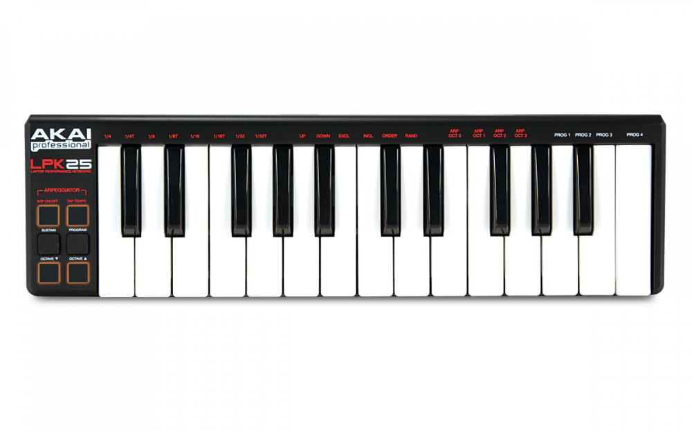 AKAI LPK25 - ВСЁ НЕОБХОДИМОЕ В МИНИАТЮРЕ | A&T Trade AKAI LPK25 - ВСЁ НЕОБХОДИМОЕ В МИНИАТЮРЕ | A&T Trade