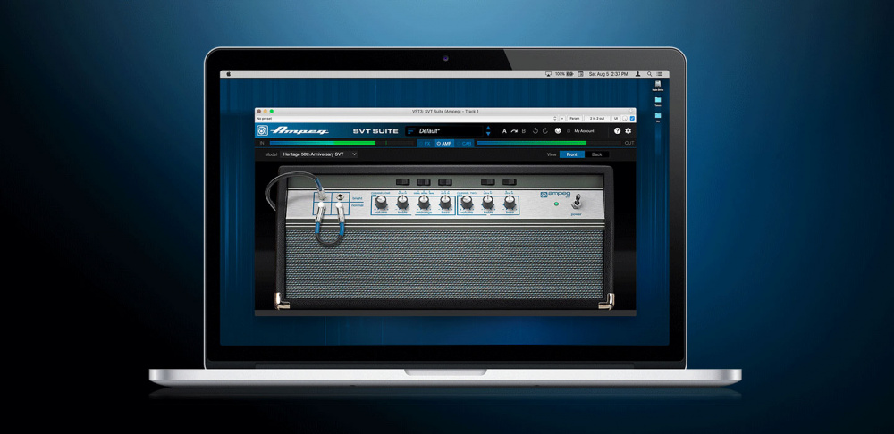 Ampeg SVT Suite: плагин для баса | A&T Trade Ampeg SVT Suite: плагин для баса | A&T Trade