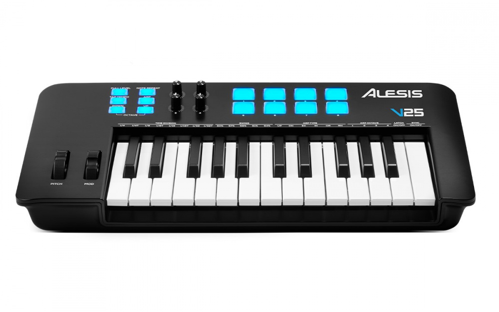 Alesis V25 MKII – USB-MIDI клавиатура с 25 клавишами | A&T Trade