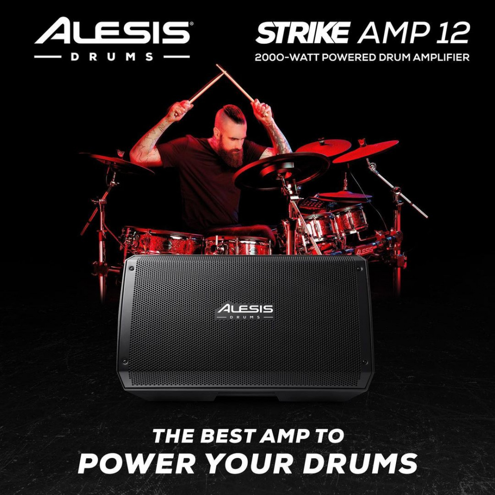 Alesis Strike Amp12 – 2000 Ватт живой энергии! | A&T Trade
