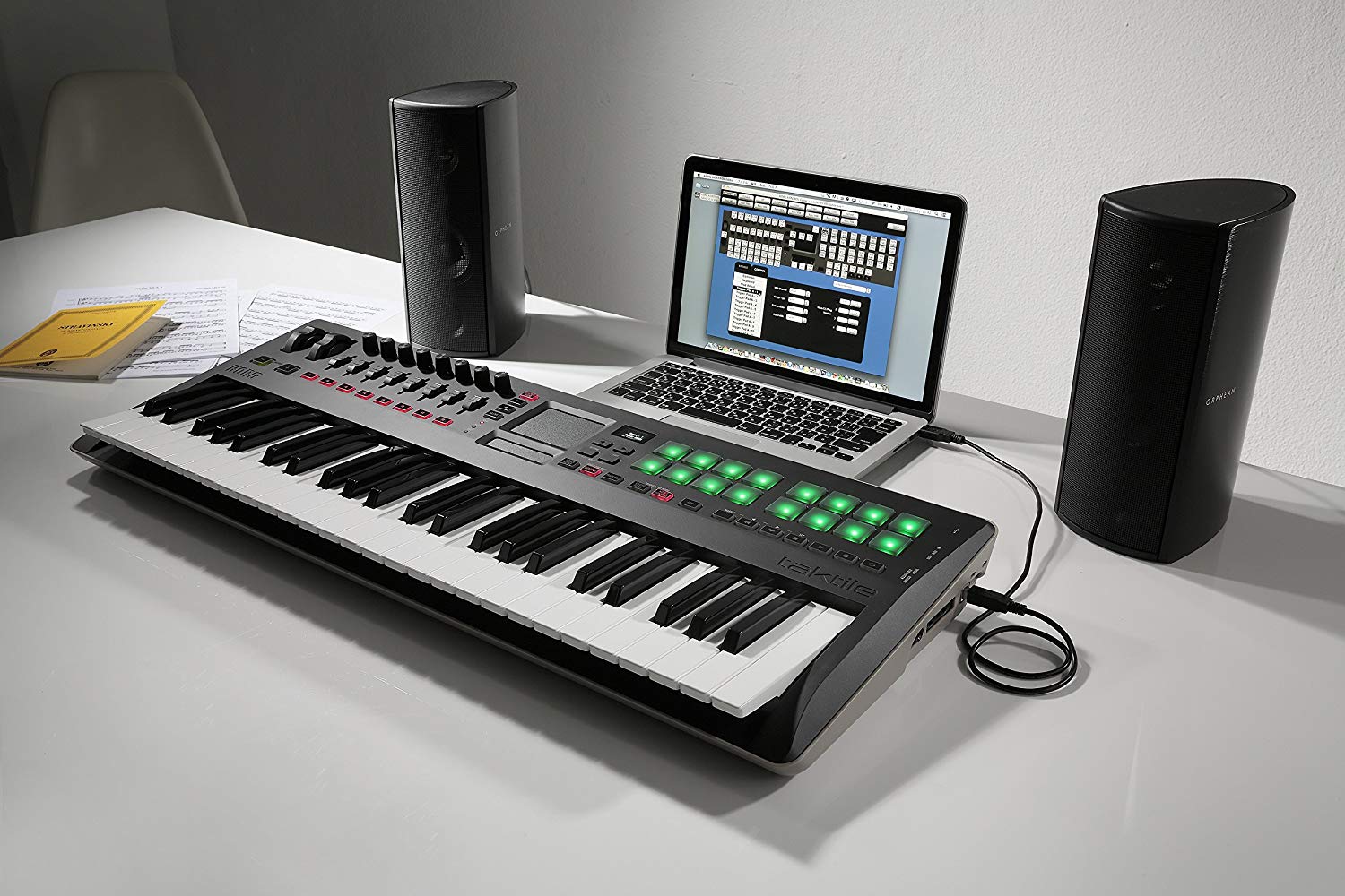 Korg Taktile 49 - миди-клавиатура, дающая вдохновение  | A&T Trade