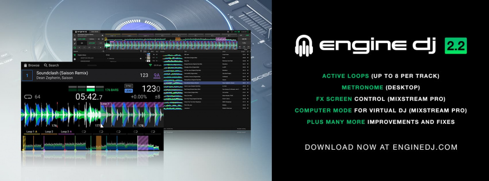 Новые возможности эффектов контроллера Numark Mixstream Pro с прошивкой Engine DJ 2.2 | A&T Trade