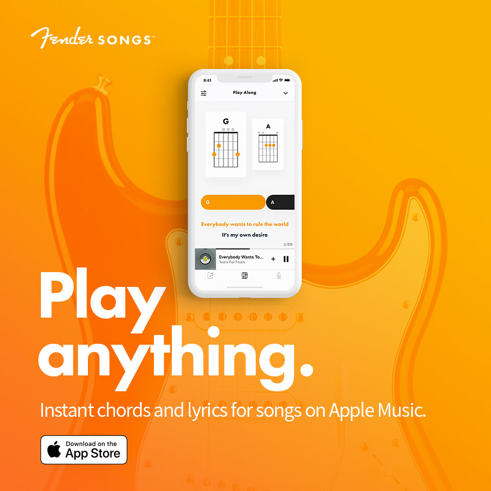 Новое приложение Fender Songs | A&T Trade Новое приложение Fender Songs | A&T Trade