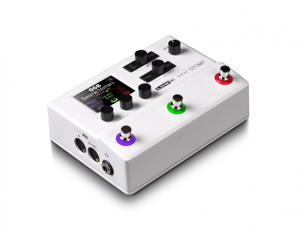 Line 6 HX Stomp STORMTROOPER WHITE - ограниченная серия процессоров | A&T Trade