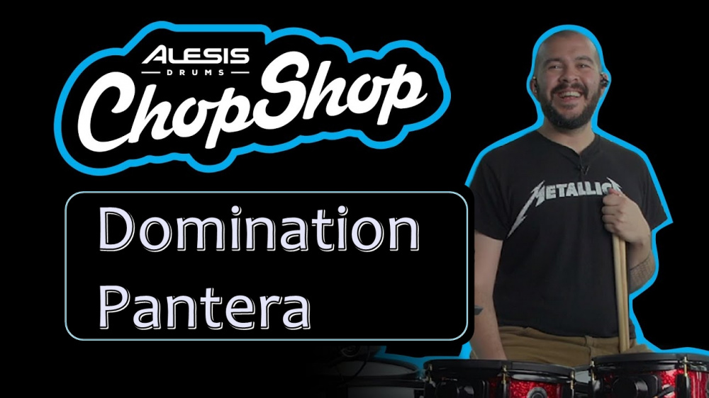 Alesis Drums Chop Shop: Josh Cuadra играет Domination как упражнение. | A&T Trade