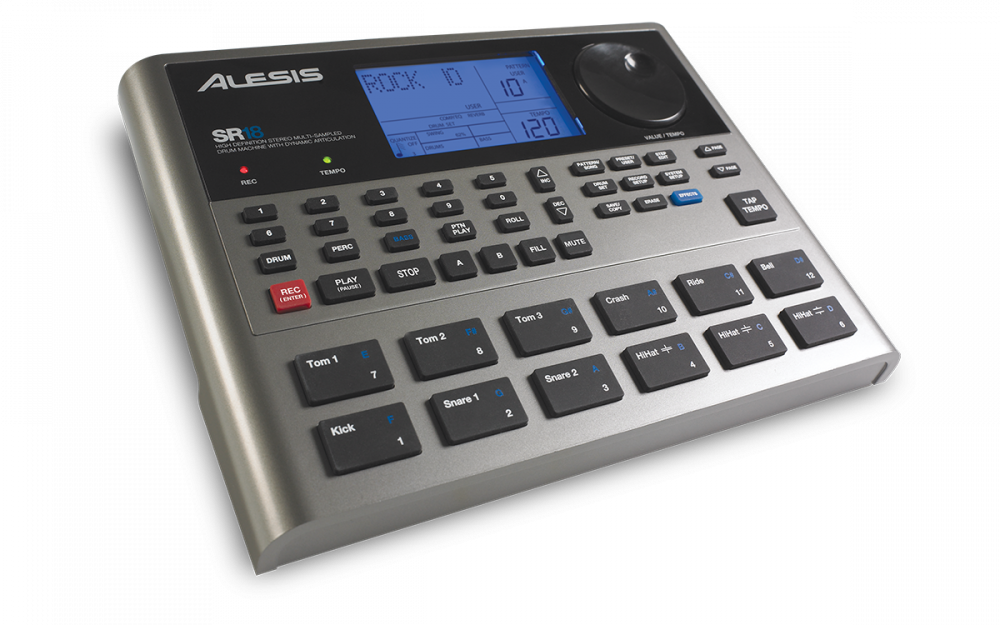 ALESIS SR18 – Одна из самых продаваемых драм-машин в мире. | A&T Trade ALESIS SR18 – Одна из самых продаваемых драм-машин в мире. | A&T Trade